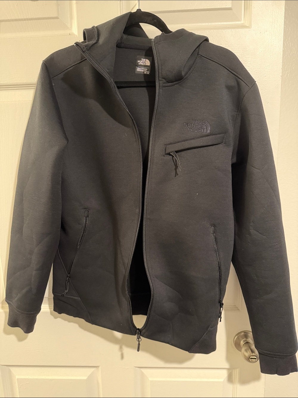 The North Face Black Hooded Full-Zip Jacket